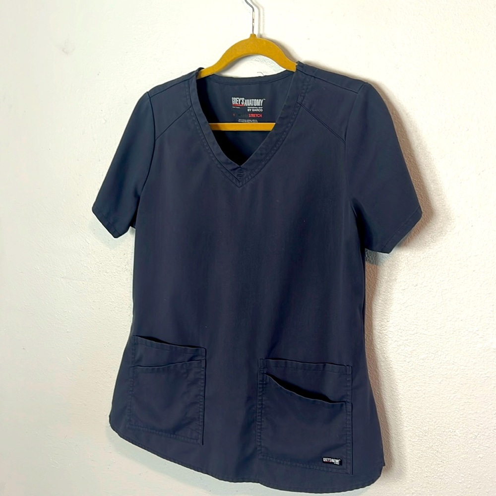 Greys anatomy spandex and stretch scrub set